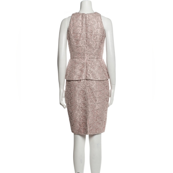 CARMEN MARC VALVO Crew Neck Knee-Length Dress- NWT - Picture 3 of 5